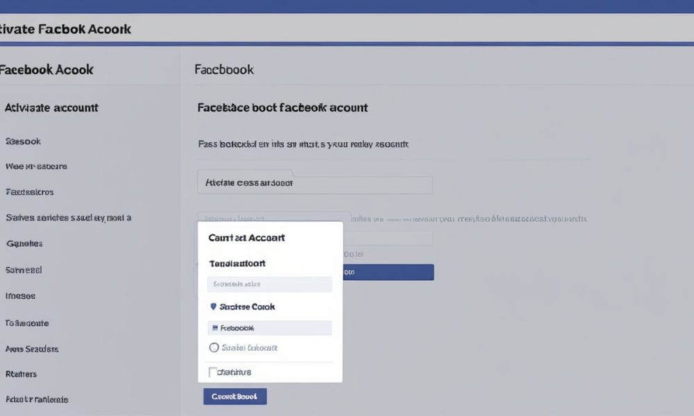 cum reactivezi contul de facebook