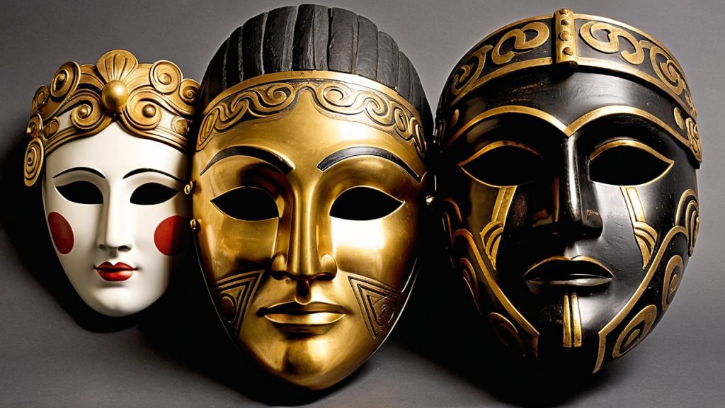 Istoria măștii grecești și semnificația ei – De la ritualuri sacre la simbolurile teatrului modern