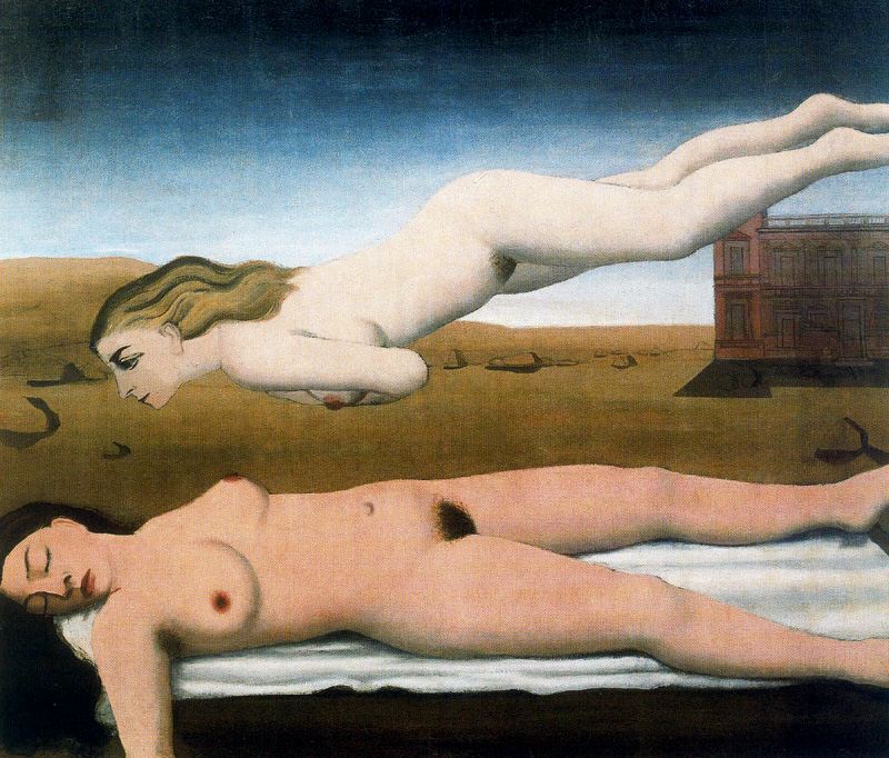 Paul Delvaux, "Vis" (1935)