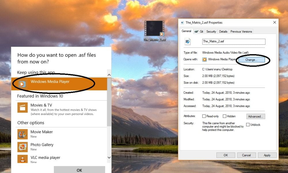Cu ce pot deschide un fișier cu extensia .asf? fisiere asf