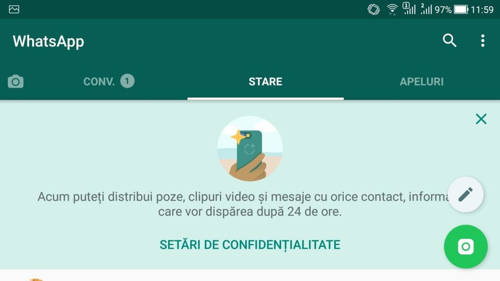 recuperare mesaje whatsapp