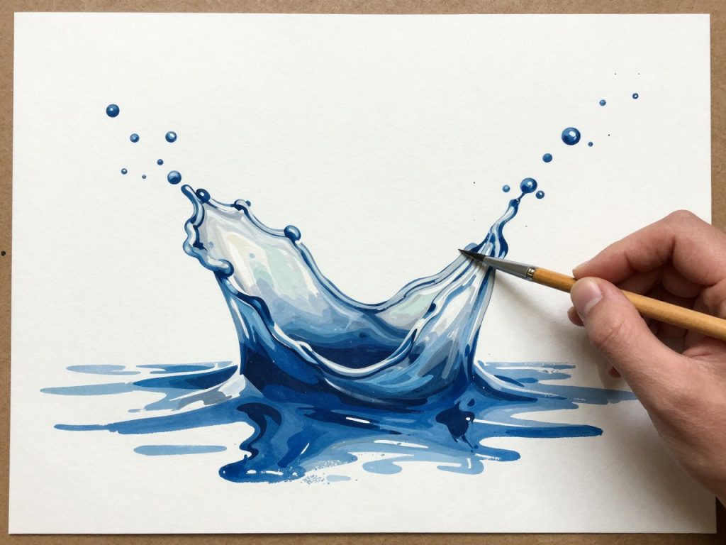 Cum se realizează tehnica de stropire – Arta fără limite