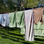 schimba sfoara sau cablul culmii de rufe