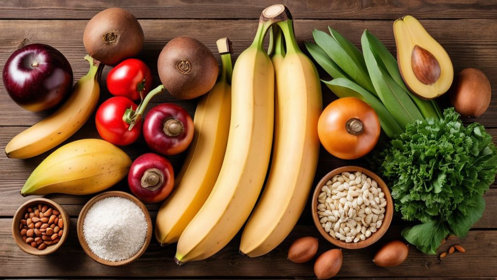 Cele mai bogate alimente în potasiu – Tabel complet cu peste 300 de alimente