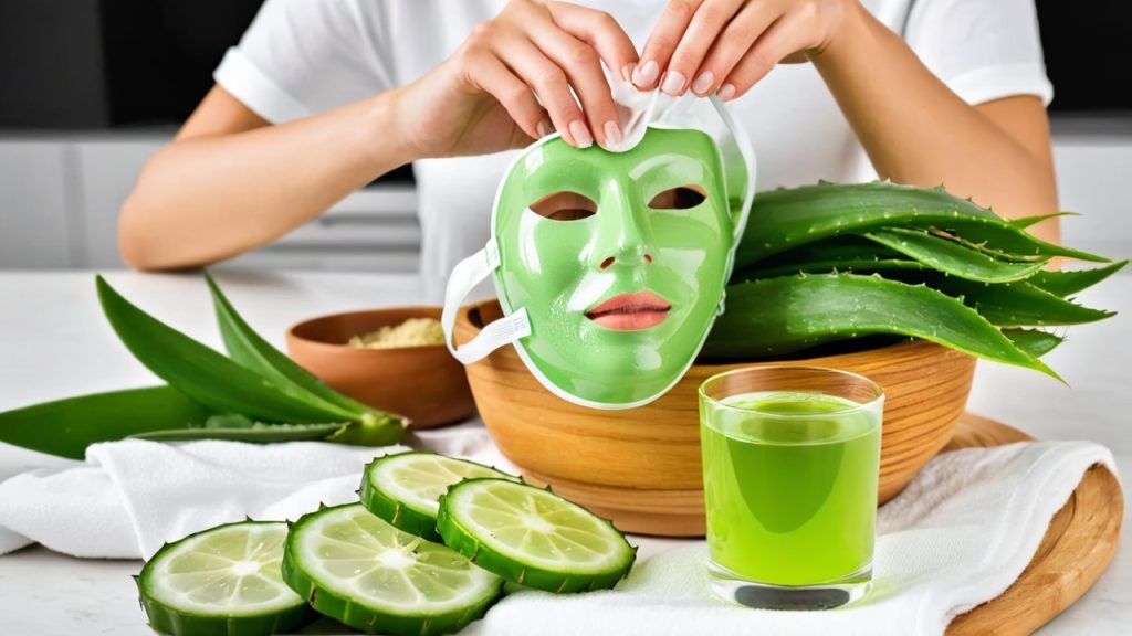 Ghid Complet: Cum Să Îți Prepari Acasă Măști Faciale Benefice cu Aloe Vera?