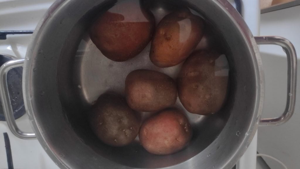 cartofi fierti