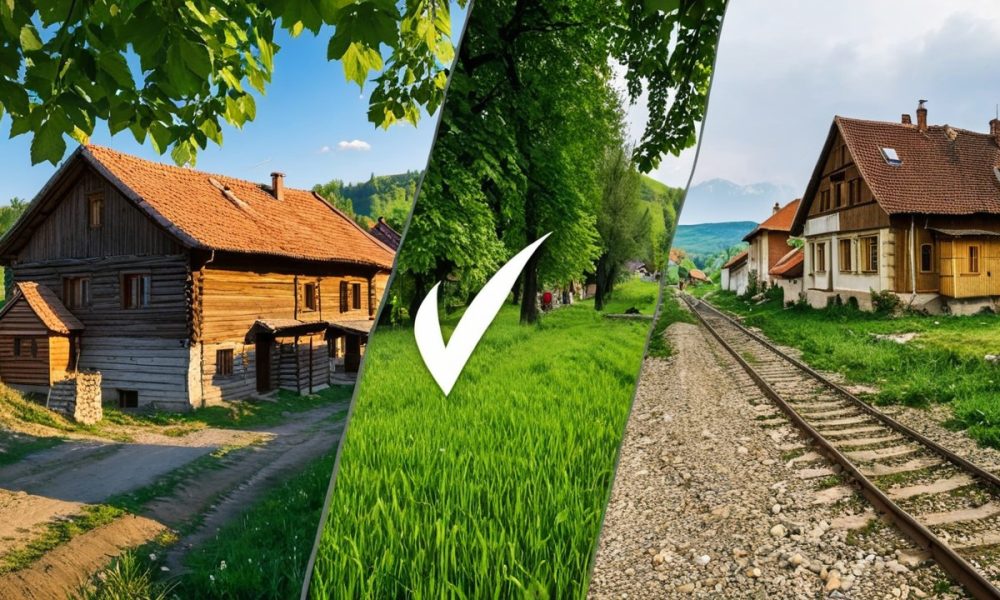 Unde este mai bine să locuiești: la oraș sau la sat? O analiză a avantajelor și dezavantajelor