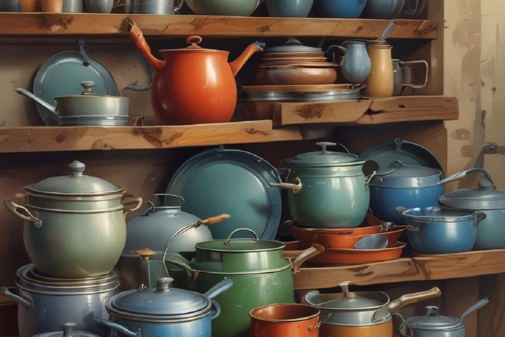 organizarea oalelor si tigailor in bucatarie