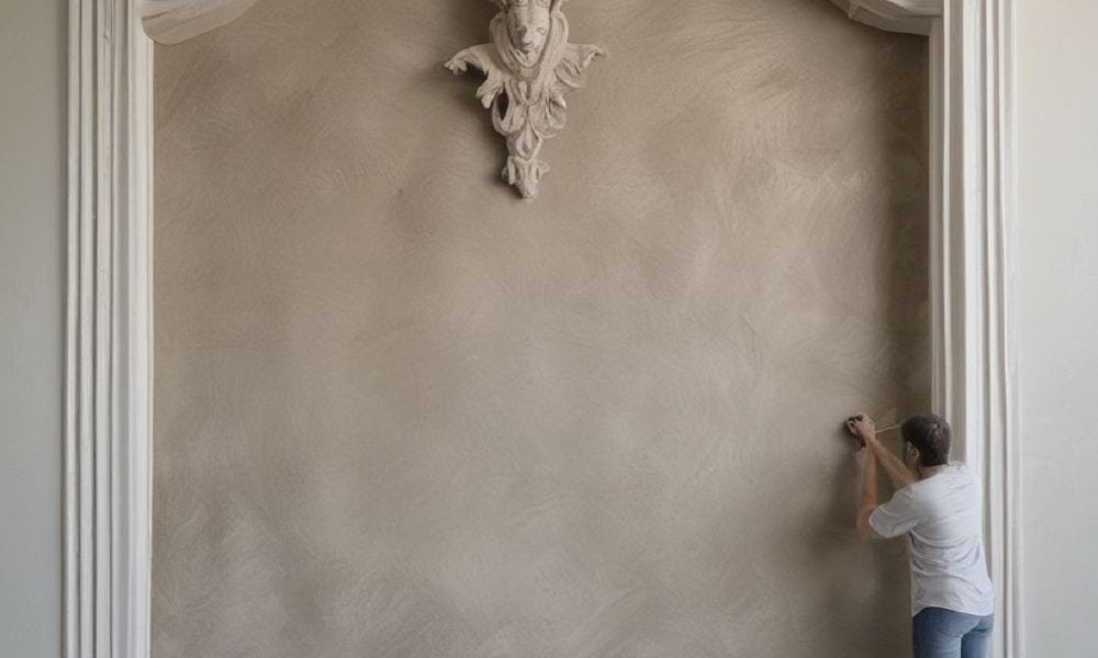 Se poate aplica tencuiala decorativa peste tencuiala decorativa