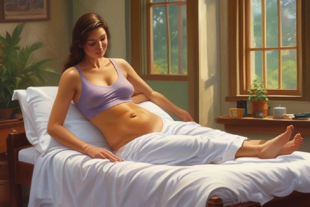 masaj pe burta pentru slabit