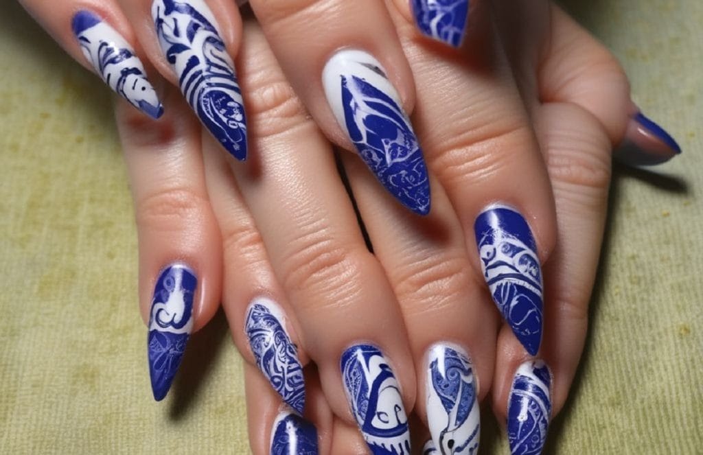 modele de unghii french