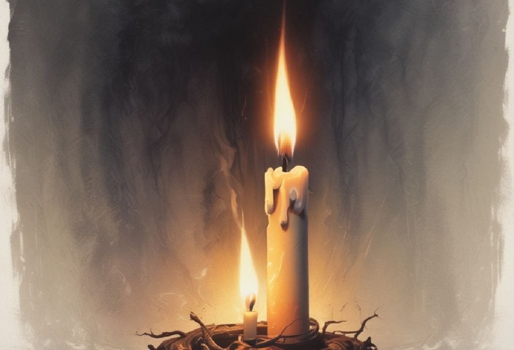 semnificatia flacarii lumanarilor