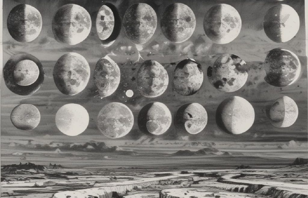 fazele lunii anului 2025