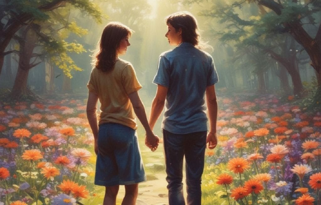 prietenia o floare rara