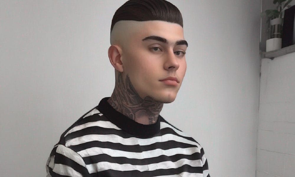 tunsori pentru barbati side stripes