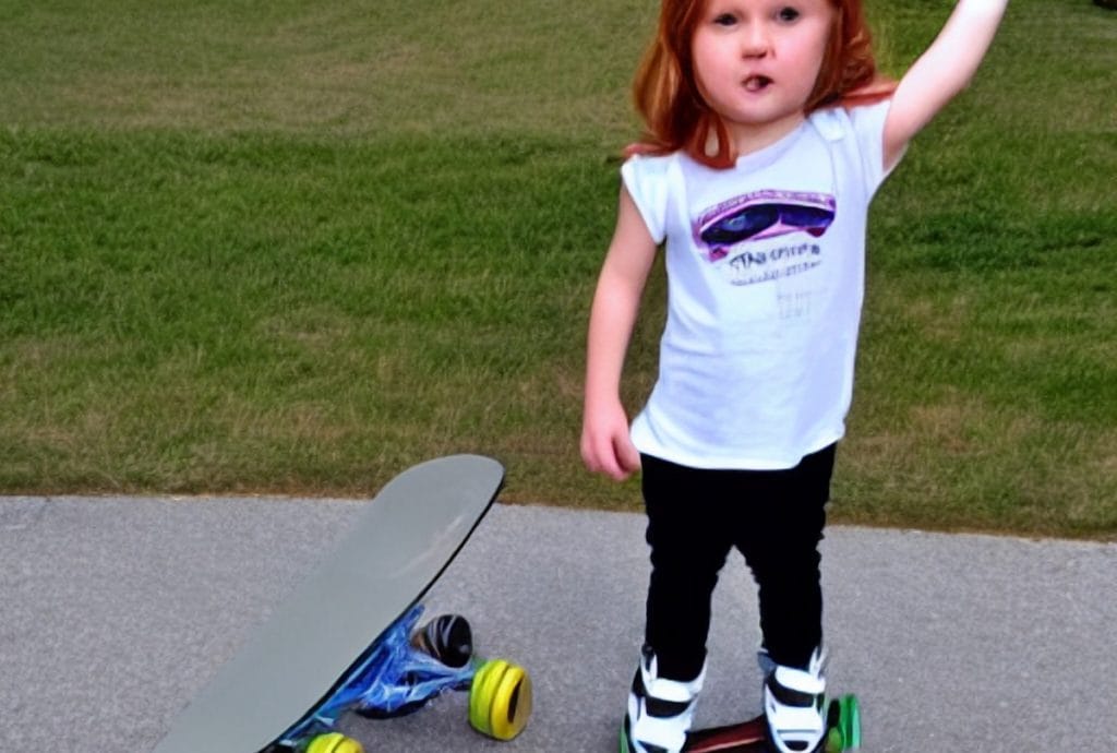 cum inveti un copil sa patineze