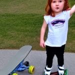 cum inveti un copil sa patineze