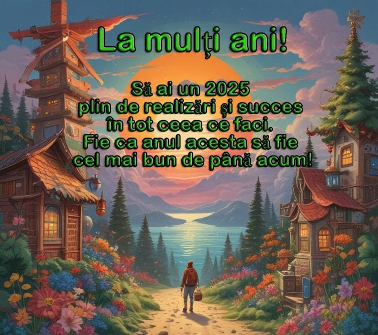 Mesaje cu La Mulți Ani și Poze cu Urări pentru Anul 2025 – ThePOC