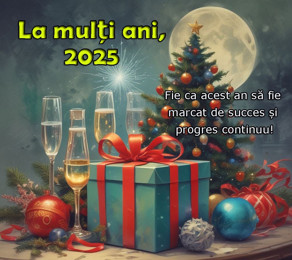la multi ani un nou 2025 fericit