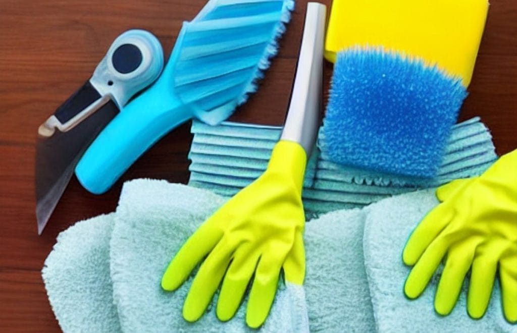 Instrumente si produse pentru curatarea casei