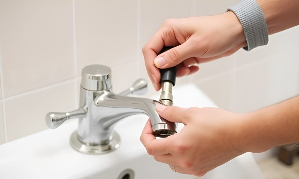 cum sa repari un robinet sau o baterie